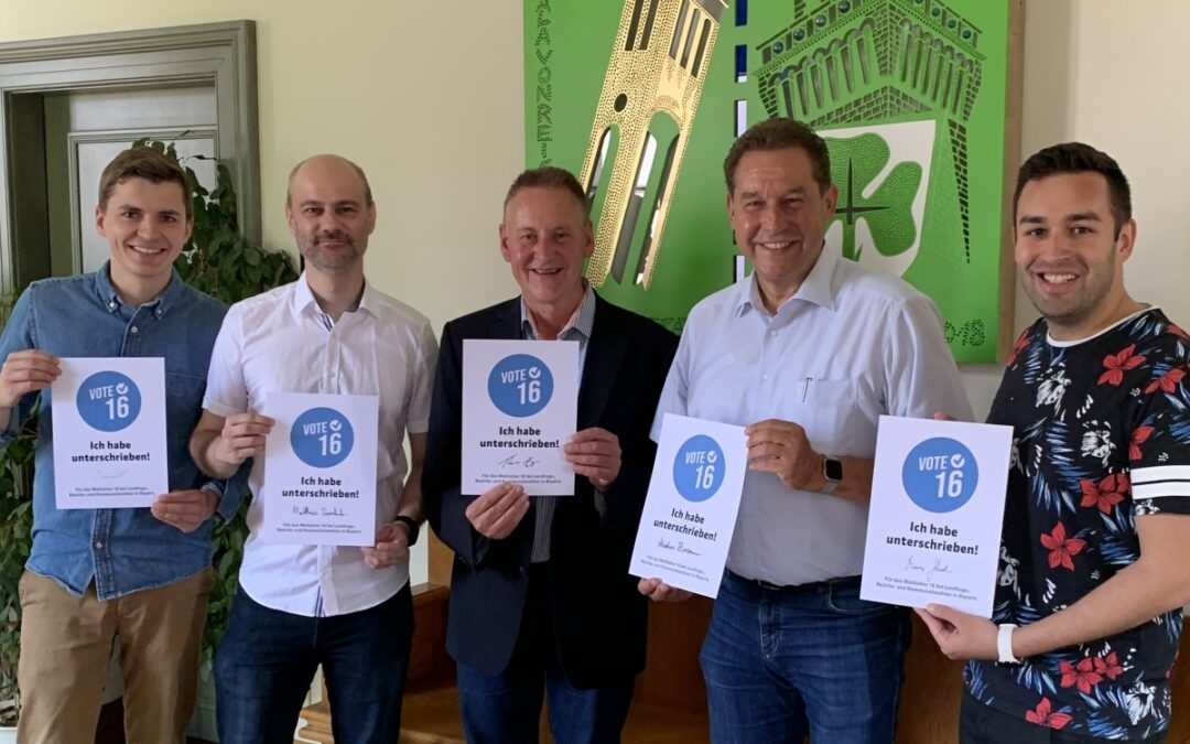 Fürther SPD unterstützt Volksbegehren Vote 16 für ein Wahlrecht ab 16
